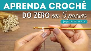 COMO FAZER O CROCHÊ CIRCULAR APRENDENDOCROCHÊ [upl. by Revolc394]