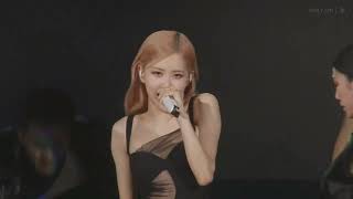 BORNPINK OSAKA  ROSÉ  gone amp on the ground day 2 at kyocera dome osaka [upl. by Yeclek]