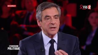 quotJe défends une politique dimmigration par quotasquot  François Fillon [upl. by Yaffit]