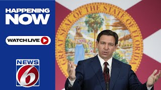 Florida Gov Ron DeSantis holds news conference at Walgreens [upl. by Nicks]