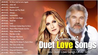 The Best Duet Love Songs With Lyrics Classic Duet Songs Male and Female 80s 90s [upl. by Eelydnarb]