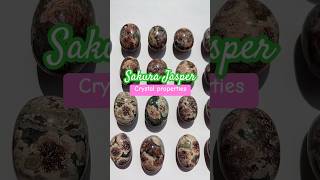 Sakura Jasper crystal healing properties  crystals crystalhealing crystalshop healingcrystals [upl. by Ayat]