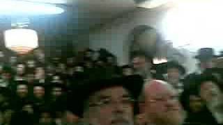 Rabbi Lefkowitz Ztzquotl at ModzitzNadvorna Sheva Bruchos [upl. by Jew]