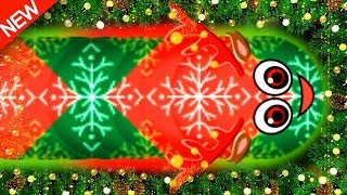 Wormateio Fastest Way To Unlock All Christmas Skins Update  Wormateio Epic Gameplay [upl. by Lakim]