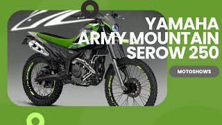 2025 NEW YAMAHA SEROW 250 MOUNTAIN TRAIL yamahamotorcycles trailbike serow serow250 [upl. by Aprilette]