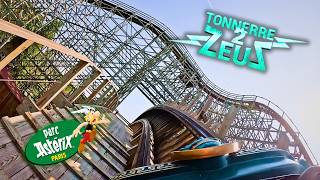 Experience the RUSH of Tonnerre 2 Zeus Roller Coaster in 4K 10Bit HLG HDR [upl. by Yecnay]