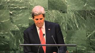 Secretary Kerry Delivers Remarks at the 2015 Nuclear Nonproliferation Treaty Review Conference [upl. by Setsero]