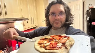 Trinidad Scorpion Pizza  Ninja Woodfire Pizza Oven Review [upl. by Etnwahs24]