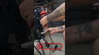 Polaris Sportsman 700 Front Shock Replacement polarissportsman shorts shortvideo shortsfeed [upl. by Bilek]