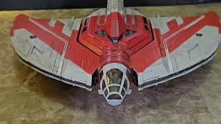 Star Wars Micro Galaxy Squadron Ahsoka Tanos T6 Shuttle Unboxing and Review [upl. by Puritan]