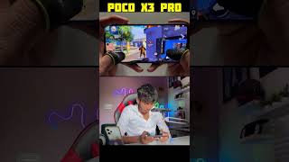 3 finger handcam gameplay solo vs squad poco x3 pro 60fps 120hz 360hz game turbo SD860 Prosecser 4kr [upl. by Aihsatal]