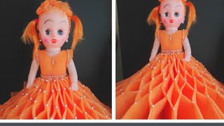 DIY doll decoration ideabest use of sponge foam sheet Easy DIYroom decor idea😍 [upl. by Darline666]