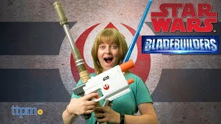 Star Wars Bladebuilders Rey Starkiller Base Mission Pack from Hasbro [upl. by Templa76]