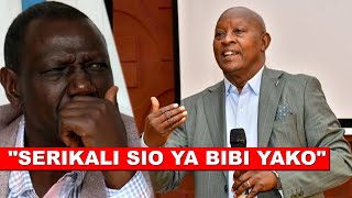 DRAMA Listen to what Nyeri Governor Mutahi told Ruto face to face after appointing ODM Members [upl. by Akinam]