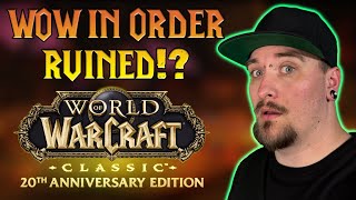 WoW in Order RUINED Classic WoW 20th Anniversary Realms [upl. by Girand13]