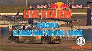 Global Rallycross  iRacing  Iowa Speedway [upl. by Eittod]