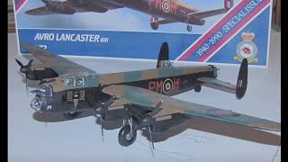 Airfix 172 Avro Lancaster B1 [upl. by Refinnej]