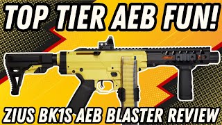 THE CQB AEB KING Zius BK1S AEB Blaster Review [upl. by Tommie]