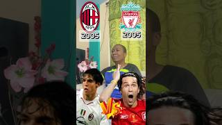 Milan 2005 vs Liverpool 2005 milan liverpool championsleague parati [upl. by Lledrac]