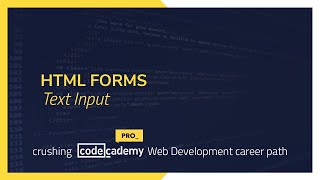 Crushing Codecademy PRO WEB DEVELOPMENT career path Challenge  Text Input [upl. by Stanwinn311]