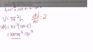 AP Calc AB Ch 3 Test Study Guide 11 [upl. by Nas489]