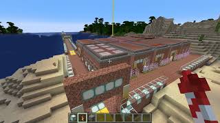 Minecraft Villages Tour Temple Terrace Cavern Hills and Achomawi [upl. by Nodnarb]