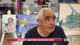 San Benedetto del Tronto  Sbarre chiuse al molo nord pro e contro [upl. by Baer]