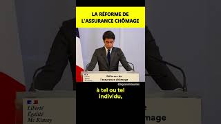 La réforme de lassurance chômage  lobjectif [upl. by Bomke391]