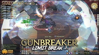 FFXIV Shadowbringers  Gunbreaker Limited Break 3 [upl. by Dajma977]