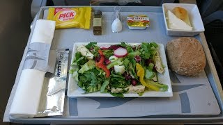 Aegean Airlines  Business Class  A3 603  London to Athens  Airbus A321 [upl. by Rolyak916]