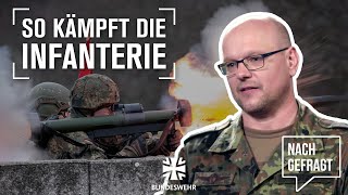 Nachgefragt Infanterie  Bewaffnung und Ausbildung I Bundeswehr [upl. by Aziaf215]