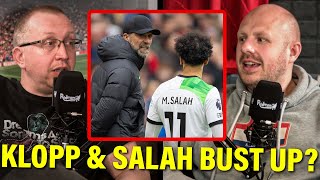 Liverpool fans REACT to Jurgen Klopp amp Mohamed Salah bustup [upl. by Ellerrehc214]