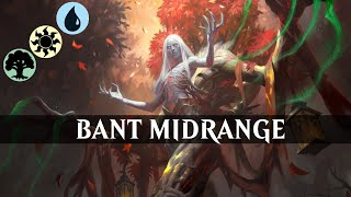 BANT RAMP MIDRANGE  Innistrad Midnight Hunt Standard Deck  Magic The Gathering Arena [upl. by Ruphina]