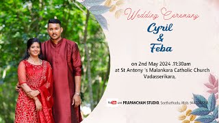 CYRIL amp FEBA  WEDDING  LIVE  2nd May 2024 [upl. by Downey251]