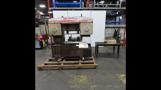 SKU 235978 Wellsaw 14 15quot x 18quot Automatic Power Feed Horizontal Metal Bandsaw 480V 3PH [upl. by Todd]