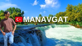 Antalya Turkey The Spectacular MANAVGAT Waterfall  Manavgat Şelalesi 🇹🇷 [upl. by Nivrad]