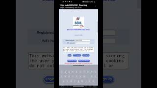 How to connect free BSNLWiFiRoaming bsnlbroadband bsnlfibernet bsnlwifiroaming [upl. by Adiel]