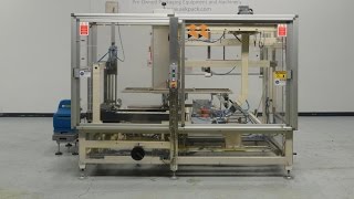 Used TMG Automated Packaging Vertical Carton Erector  stock  71576001 [upl. by Ettolrahs]