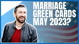 How Long Does It Take USCIS To Process Marriage Green Cards May 2023 [upl. by Okihsoy610]