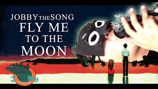 Evangelion Fly Me to the Moon Jobby Sings [upl. by Ahsemrak20]