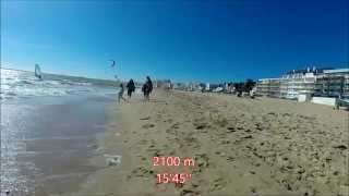 Virtual Run 5M 8 kph La Baule France [upl. by Yerok]