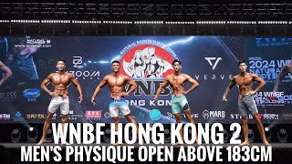 20240526 WNBF HK2 Mens Physique Open Above 183cm [upl. by Jarrell]