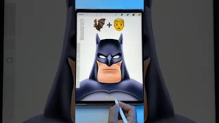 Batman drawing batman satisfying art [upl. by Merta266]