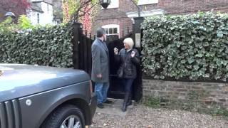 George Michael leaving his home for the Royal Albert Hall [upl. by Ekenna]