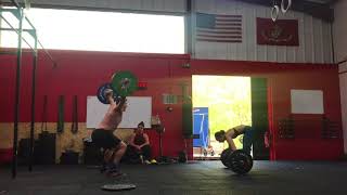 Celia Gabbiani et David Vahamme wod 3 affiliate Battle [upl. by Aicineohp]