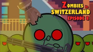 Zombies Europe  Episode 8 Switzerland  Countryballs [upl. by Neyrb]