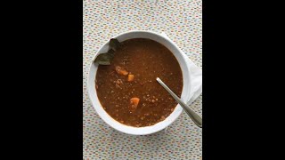 Greek Lentil Soup  How to make Fakes [upl. by Melvin]