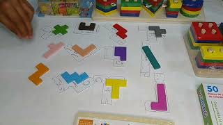 Introduction to Pentominoes Puzzles and Tetris How to Play Make Animal Shapes Creative Puzzle New [upl. by Valenta]