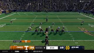 Tenn v Notre Dame playoff [upl. by Kreg]