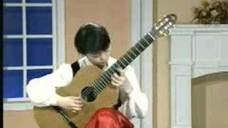 Ji lie plays paganini caprice on guitar AMAZING [upl. by Abdella]